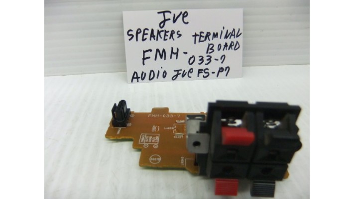 JVC FMH-033-7 speakers terminal board